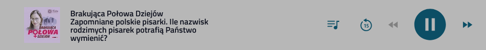 Baner audycji radiowej